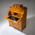 Biedermeier Roll-Top Secretary in Cherrywood, Saxony, 1835 For Sale - Image 3 of 15