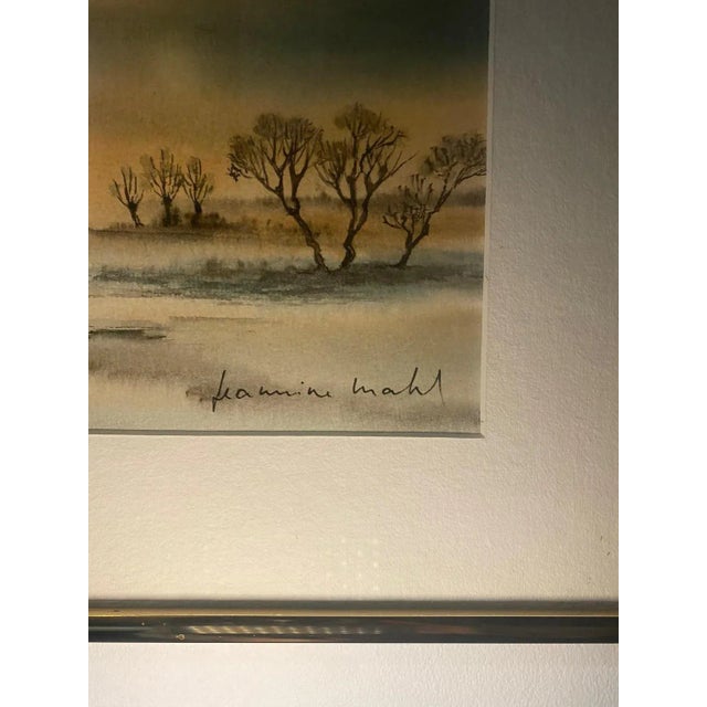 Jeannine Wahl, Landscape, Watercolor For Sale - Image 3 of 8