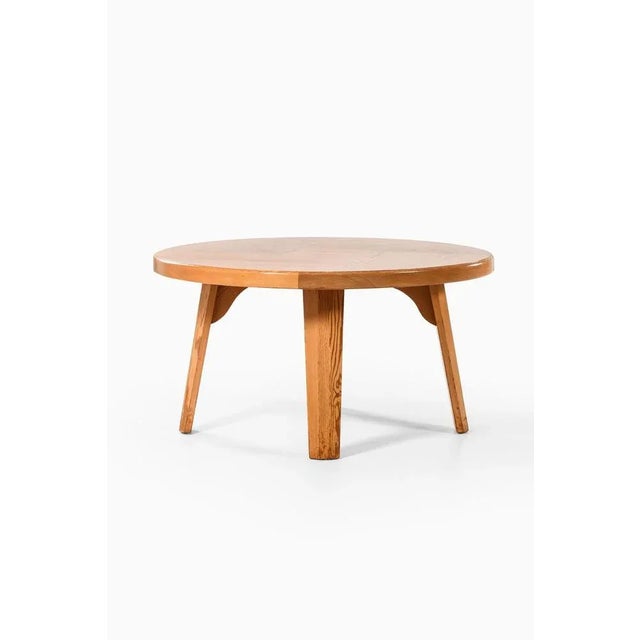 Wood Vintage Pine Dining Table, Sweden For Sale - Image 7 of 9