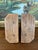 Vintage Handcrafted Bookends With Faceted Beveled Design, Possibly 1980s American Studio Craft For Sale - Image 10 of 11