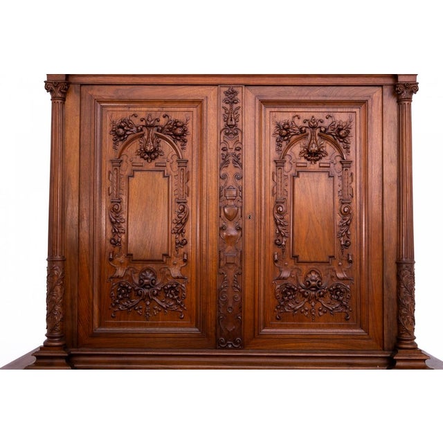 Antique French Majestic Cabinet, 1880 For Sale - Image 6 of 18