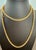 Vintage 18 Karat solid Yellow Gold 30 Gm, Link Chain, 3.6 mm Necklace, 28 " Long For Sale In New York - Image 6 of 18