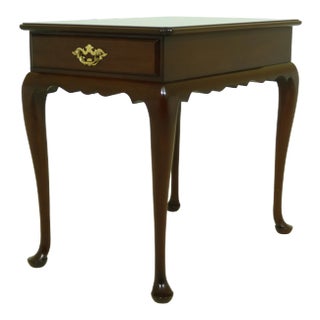 Statton Old Towne Cherry 1 Drawer Occasional Table For Sale