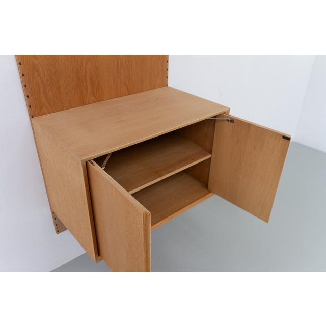 Danish Modern 1-Bay Modular Oak Wall Unit by Poul Cadovius for Cado, 1960s For Sale - Image 6 of 18