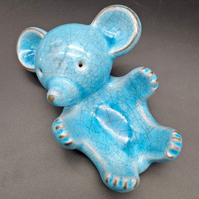 1950s Ceramic Figure by Walter Bosse for the Karlsruhe Majolica Factory, 1950s For Sale - Image 5 of 7