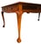 Wood Solid Mahogany and Inlaid Leather Georgian 8' Conference Table - Vintage Circa 1970s For Sale - Image 7 of 10