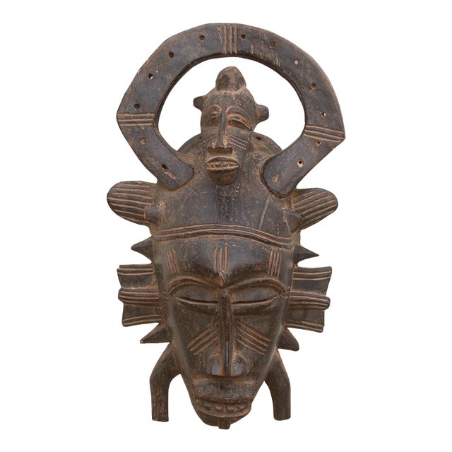 Crested Ancestor, Primitive Mask For Sale