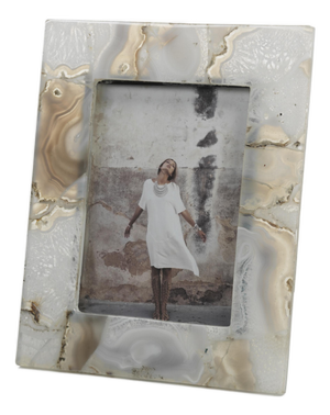 Preto Agate Photo Frame- 5" x 7"