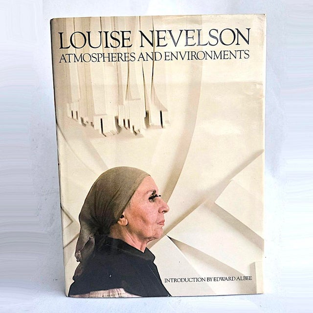 1980 Monograph Art Book, "Louise Nevelson: Atmospheres and Environments", Essay by Edward Albee, Photography by Pedro Guerrero For Sale - Image 12 of 15