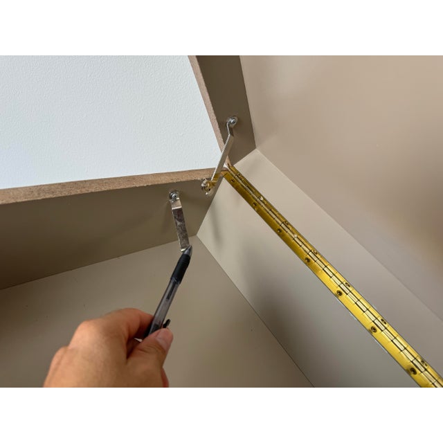 Wood 1990’s Marge Carson - Style Storage Chest on Stand For Sale - Image 7 of 12