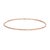 Chic vintage bangle bracelet crafted in 19 karat Portuguese rose gold (circa 1980s). Simple and elegant, the bangle is...