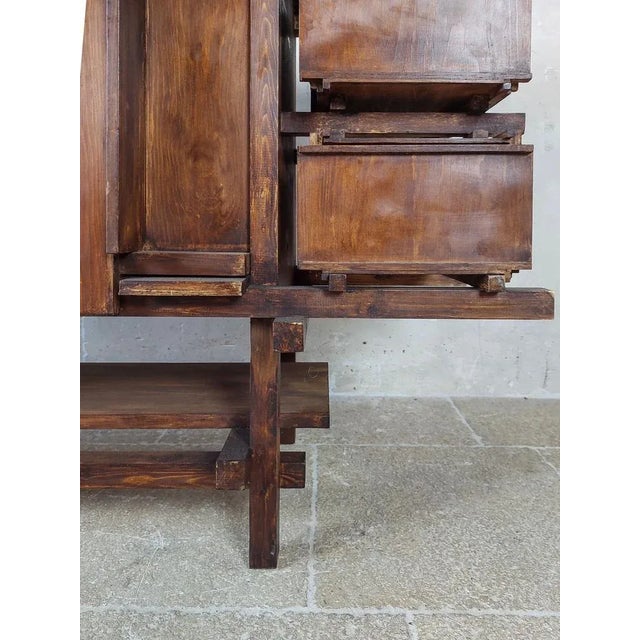 Elling Buffet by Gerrit Rietveld, 1980s For Sale - Image 4 of 10