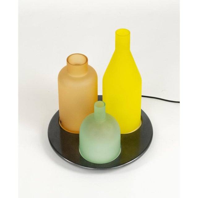 Bacco 1-2-3 Table Lamp in Murano Glass by Guido Rosati for Itre, 1980s For Sale - Image 3 of 17