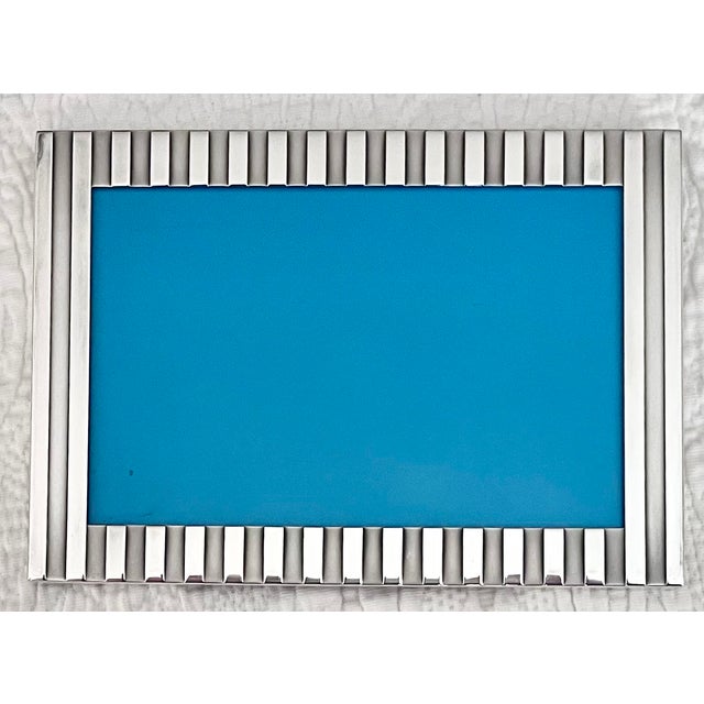 Tiffany & Co. "Atlas" Art Deco Sterling Silver Picture Frame For Sale - Image 9 of 9