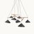 Emily Group of Seven Hanging Lamp with Metal Shade by Daniel Becker For Sale - Image 11 of 15