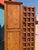 Vintage Mexican Solid Wood Armoire With Handcrafted Iron Hardware For Sale - Image 16 of 17