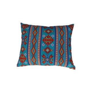 Southwestern Turquoise Pillows - Pair For Sale