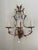 French Vaughan Designs "Montigny Rock Crystal Wall Light" in Gilt Finish, 3 Arms - A Pair For Sale - Image 3 of 9