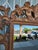 Large Wood Wall Mirror For Sale In Los Angeles - Image 6 of 12