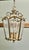 Large French Rococo Style Brass Lantern, 1960 For Sale - Image 6 of 8