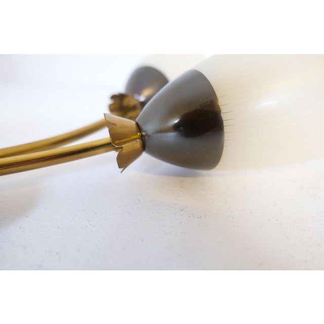 Mid-Century Brass and Opaline Wall Lamps from ASEA, Sweden, 1950s, Set of 2 For Sale - Image 13 of 16