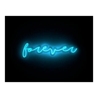 Mary Jo Mcgonagle, Forever - Neon Art Work, 2019 For Sale