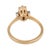 Vintage Gia 1.14 Carat Diamond 14k Yellow Gold Engagement Ring, Size 6.5 For Sale In Los Angeles - Image 6 of 6