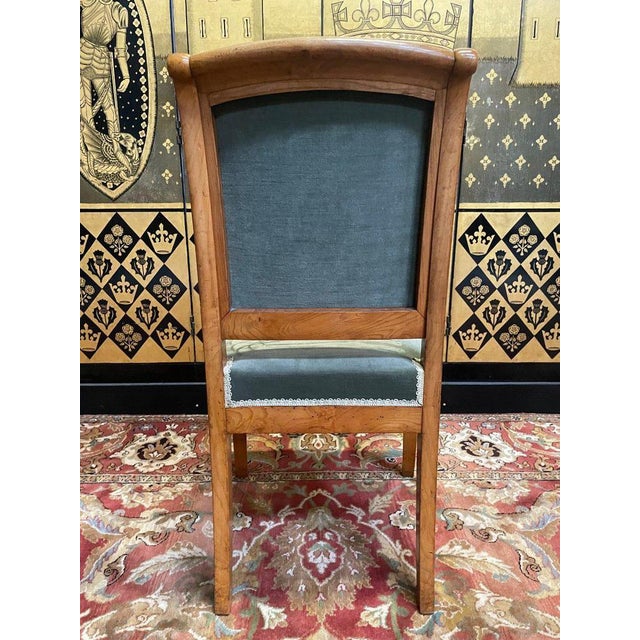 Brown Charles X Chairs, Set of 6 For Sale - Image 8 of 9