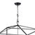 Traditional Southern Living Cape Lantern in Blackened Iron For Sale - Image 3 of 7
