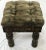 French Animal Print Neoclassical Stool Bench For Sale - Image 11 of 11