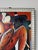 Textile 1980’s Vintage C. Ryan Cubist Figural Oil on Canvas Painting, Framed For Sale - Image 7 of 12
