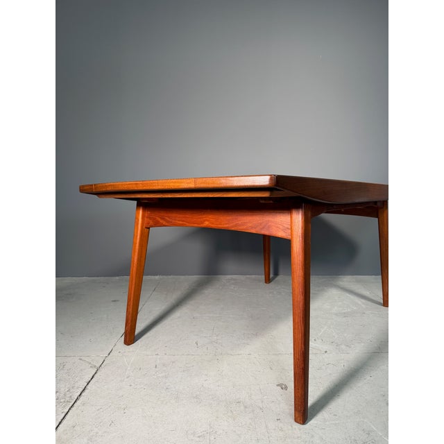 Danish Teak Table, 1970s For Sale - Image 4 of 18