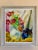 Still Life With "Flowers" Oil Painting by Lee, 1960s For Sale - Image 12 of 12