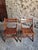 Vintage French Beech Wood Folding Chairs, 1970s, Set of 2 For Sale - Image 9 of 12