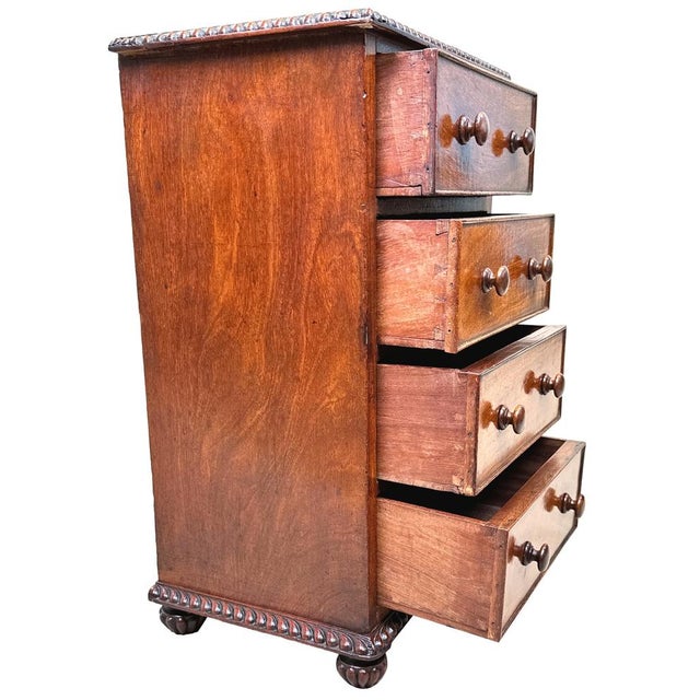 Early 19th Century Early 19th Century Anglo-Indian Childs Chest of Drawers, 1830 For Sale - Image 5 of 11