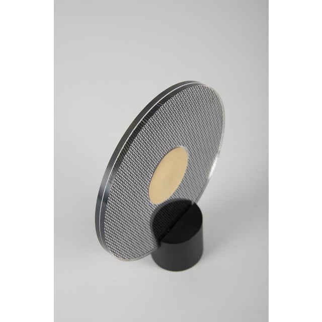 1960s Moirè Photo Frame by Bruno Munari for Danese Milano For Sale - Image 5 of 9