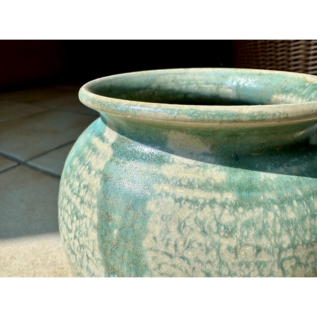 Studio Ceramic Art Vase with Modernist Graphic Decor by Helle Stenberg for Pottestuen, Denmark, 1960s For Sale - Image 15 of 18