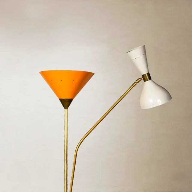 Mid-Century Italian Floor Lamp, 1950s For Sale - Image 4 of 7