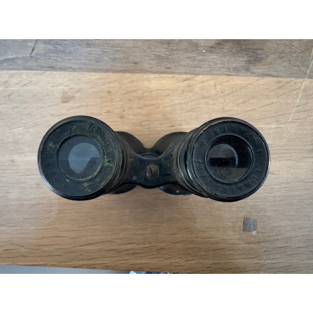 Early 20th Century Leather and Metal Field Goggles For Sale - Image 9 of 12