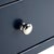 Early 21st Century Maxine Accent Table with Storage Drawer in Navy For Sale - Image 5 of 10