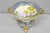 Early 20th Century Nippon Hand Painted Porcelain Blue Centerpiece Compote Bowl W/ Cottage & Geese For Sale - Image 18 of 18