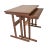 This NH Collection Danish teak nesting table set captures the essence of mid-century modern Scandinavian design. Featuring...