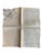 What a dream! A pristine, with tags set of Belgian linens. Handmade Battenburg lace details throughout. Natural off white,...