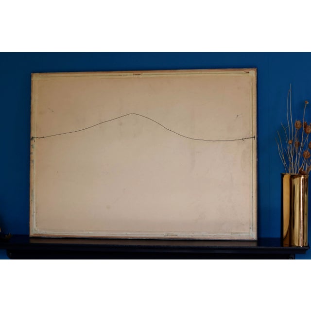 Lennart Ason, Faces, 1960s, Large Mixed Media For Sale - Image 9 of 10