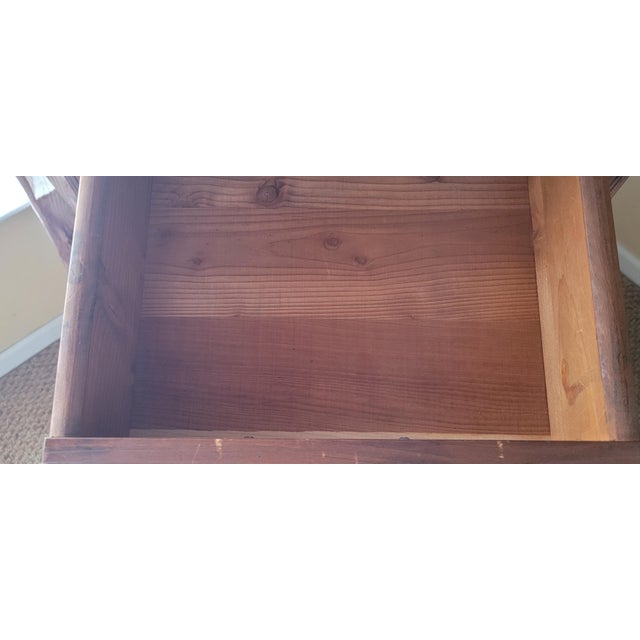 Fine Vintage Pine Chippendale Style Lingerie Chest For Sale - Image 14 of 16