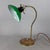 Green and White Brass and Murano Glass Table Lamp from Valenti Luce, 1970s For Sale - Image 4 of 14