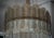 Chandelier in Smoky Art Glass and Brass, 2000 For Sale - Image 6 of 10