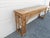Chinese Antique Chinese Chippendale Bamboo Console or Altar Table For Sale - Image 3 of 18