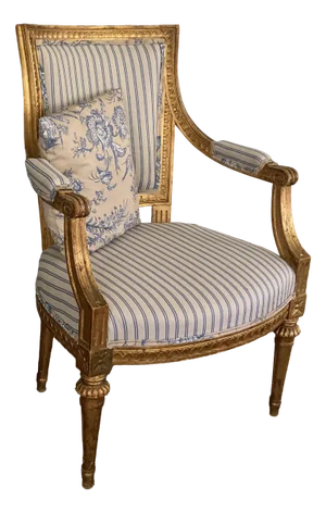 Gold-Plated Armchair, 1890s