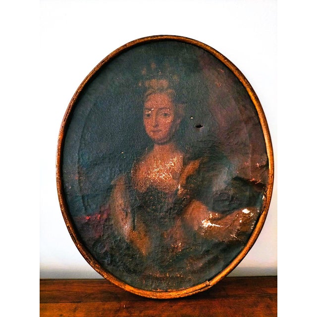 Portraits of French Nobles, 1600, Oil on Canvases, Set of 6 For Sale - Image 9 of 11